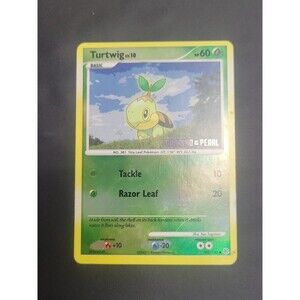 Pokemon Turtwig Diamond and Pearl Reverse Holo